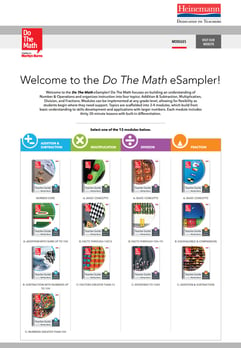 Do The Math - eSampler Cover